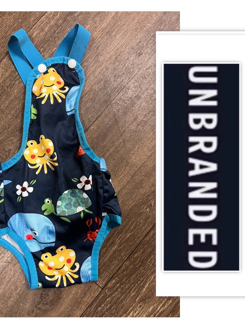 UNBRANDED Blue Breathable Physiological Pet Diaper